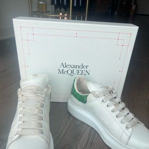Alexander McQueen Green Turtle Sneakers